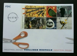 [SJ] Finland Industrial Design 1999 Scissors Industry Suuntor Friskor (FDC) - Picture 1 of 5