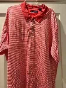 Oxford Golf Poloshirt rosa und weiß 3XL Golf - Bild 1 von 1