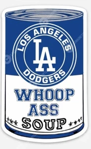 Los Angeles Dodgers Soup Can MAGNET - MLB Premium Vinyl California LA Dodgers - Picture 1 of 1