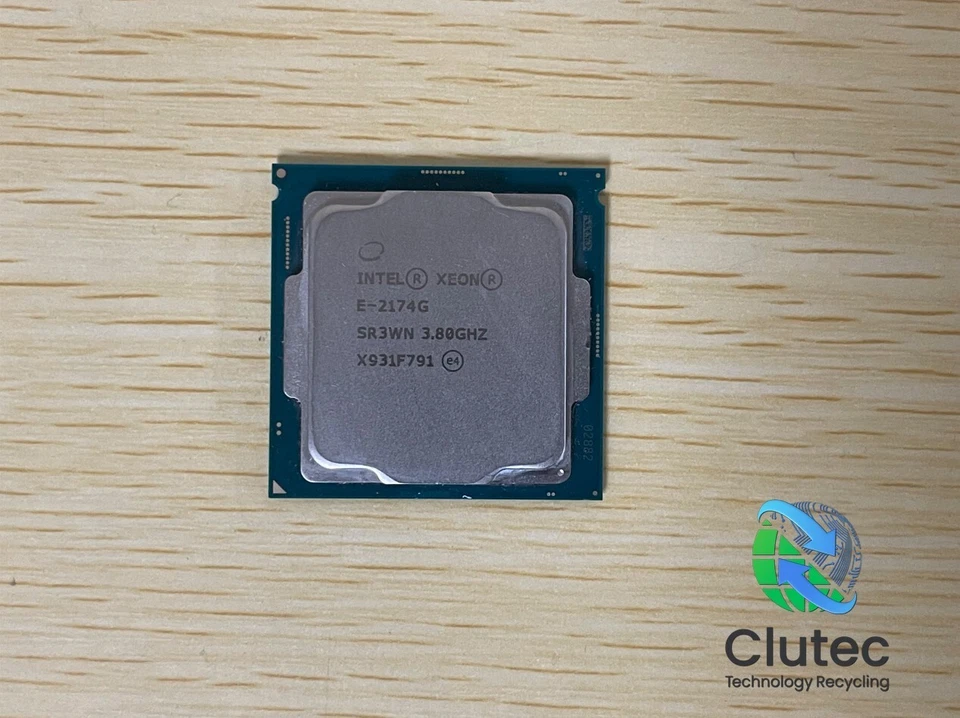 Procesador Intel SR3WN XEON E-2174G 3,80 GHz 4 núcleos Socket 1151 CPU Coffee Lake Foto 1 de 1
