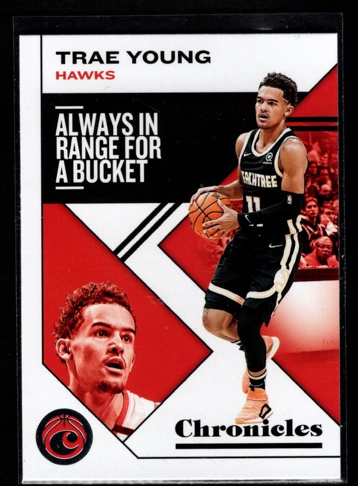 TRAE YOUNG  HAWKS  2019-20 PANINI CHRONICLES #12 - Image 1 of 1
