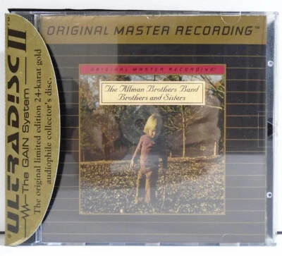 THE ALLMAN BROTHERS BAND BROTHERS AND SISTERS US 1994 24K GOLD CD MFSL UDCD 617 Foto 1 de 4