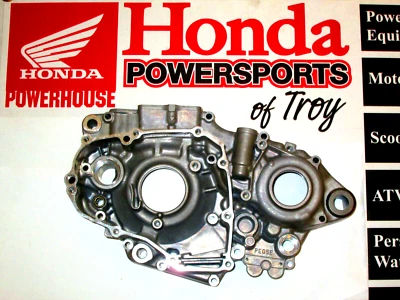 NUEVO CÁRTER IZQUIERDO GENUINO HONDA OEM 2013-2016 CRF450R 11200-MEN-A90 * Foto 1 de 4