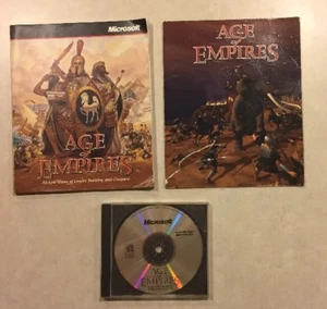AGE OF EMPIRES I CD (very Scratched) + Instructions + Insert PC Game Windows 95 - Picture 1 of 8