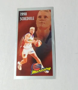 1998 PHOENIX MERCURY WNBA BASKETBALL POCKET SCHEDULE MICHELE TIMMS - Picture 1 of 2