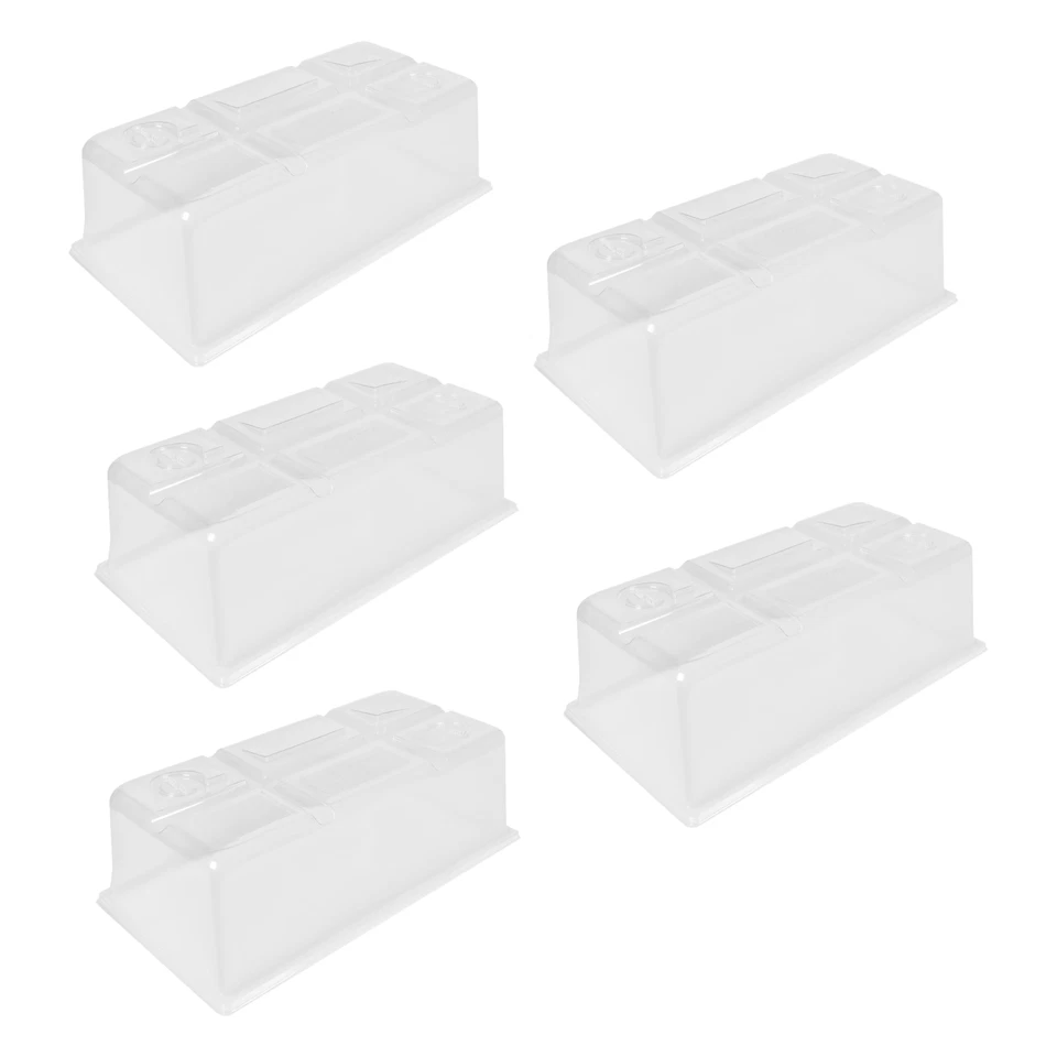 Sunpack Sundome пластиковый многовентилируемый влажный купол, прозрачный, 7 дюймов (упаковка из 5) - Изображение 1 из 1