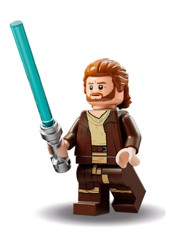NEW Lego STAR WARS 75334 Obi-Wan Kenobi vs. Darth Vader - Obi-Wan minifig only - Immagine 1 di 1