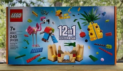 LEGO 40411 2020 Creative Fun 12-in-1 Flamingo Produce Duck Fish Galleon Parrot - Image 1 of 2