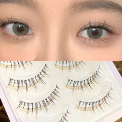 5/3Pairs Little Devil Cosplay Lash Extension 3D Japanese Fairy False Eyelashes↟ - Image 1 of 4