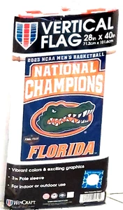 Florida Gator 2025 28" x 40" NCAA Men's Basketball National Champions Flag - Picture 1 of 1