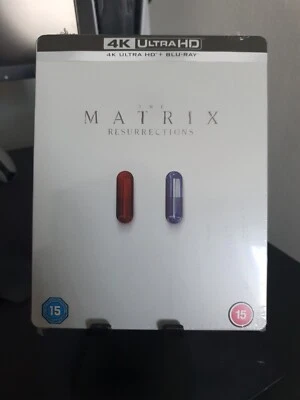 🎬The Matrix Resurrections Exclusive Steelbook [4K],New,Sealed,Freepost🚚 - Image 1 of 2