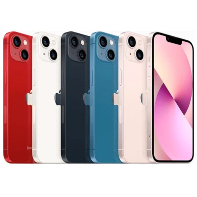 Neu Apple iPhone 13 128GB/256GB 5G Handys Ohne Vertrag Nano SIM+ E-SIM - Bild 1 von 4