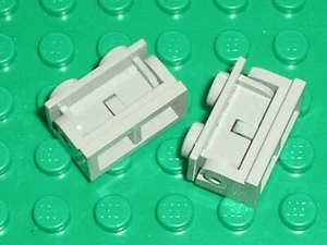 2 x Charniere LEGO OldGray HINGE 3937 & 3938 / Set 10019 10030 4483 5580 6339 .. - Picture 1 of 1