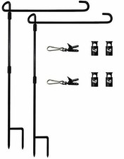 Garden Flag Stand Premium Garden Flag Pole Holder for All Seasons Yard Flags