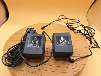 Atari 2600 Vintage Power Supply 9V CO10472 & C016353(for Parts) AC Adapters Lot - Image 1 of 4
