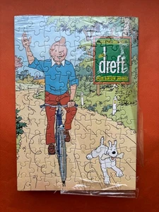 HERGE PUZZLE TINTIN ET MILOU DREFT  17.5 X 25 NEUF - Picture 1 of 2