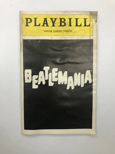 Vintage Beatlemania Playbill, Winter Garden Theater, NY - Foto 1 di 2