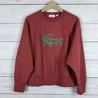 Sudadera para mujer Lacoste azul marino cuello redondo talla 36 (pequeña) Foto 1 de 4