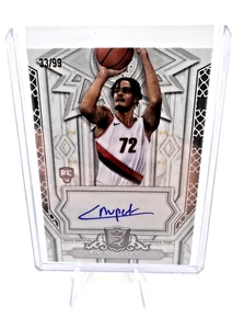 2023-24 Topps Royalty Rayan Rupert Pursuit of Greatness Auto RC 33/99 Blazers - Picture 1 of 2