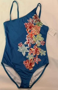 Gymboree Girls One-Piece Swimsuit Tropical Size L 10-12 New w/ Tags - Picture 1 of 7