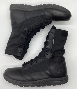 Danner Men's Tachyon 8" Leather Nylon WP Law Enforcement Boots Black Sz 10 EE - Picture 1 of 6