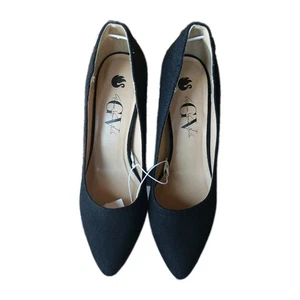 Gloria Vanderbilt MARILYN Black Textile Heels New Women's Shoes Size 8 - Picture 1 of 9