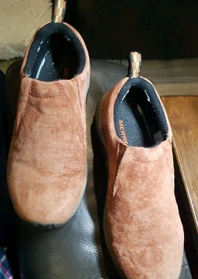 MERRELL Jungle Moc Sequoia Suede Slip On Trail Hiking Shoes J02224 Womens Sz 8 - Image 1 of 4