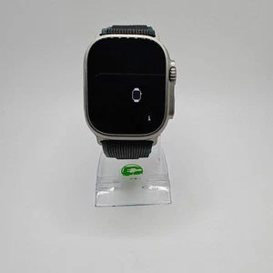 Factory Unlocked Apple Watch Ultra 2 49MM Natural Titanium Trail Loop - Picture 1 of 6