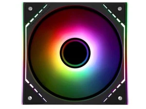 Thermalright TL-M12R-S ARGB Reverse 120mm PWM Fan - Black - Picture 1 of 8