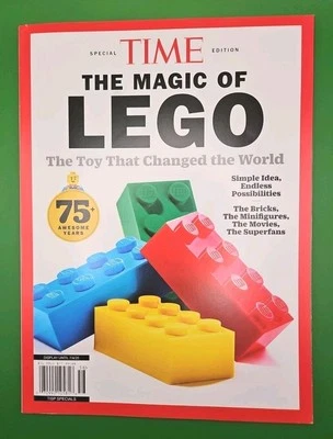 The Magic Of LEGO Time Magazine Special Edition 2025 NEW Toy That Changed World - Image 1 of 2