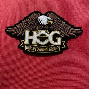 Harley Ownership Group Eagle HOG Iron on Patch 5” - Picture 1 of 4