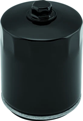 Filtro de aceite Twin Power Twin Cam &amp; M8 negro con tuerca para Harley Davidson Foto 1 de 2
