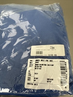 Toalla de baño de mar Frette Degrade azul ombre 130x170 impresionante lujo - NUEVA Foto 1 de 4