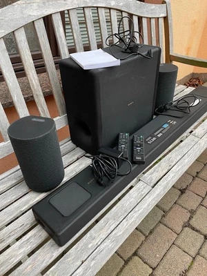 Sony Soundbar HT-A5000 mit Subwoofer und 2 RearLautsprecher Akku - Bild 1 von 4