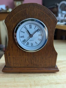 Edwardian Case With Quartz Clock Movement - Picture 1 of 2