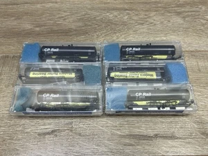 Trains Canada N Scale Canadian Pacific Railway N Scale CP RAIL 50' Tank Car Sets - Picture 1 of 8