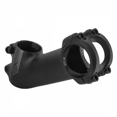 Origin8 Everland MX/GX 40deg Stem Bar Clamp 31.8mm 130 mm 40 Deg Black Aluminum - Image 1 of 4