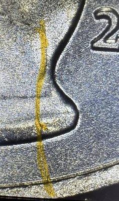 2023 P Jovita Idar MULTI-Error Quarter, Obv/Rev Die Cracks! - Image 1 of 4