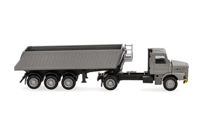 HERPA, SCANIA Hauber 4x2 con cassone ribaltabile a 3 assi, 1/87,  HER319713 - Immagine 1 di 4