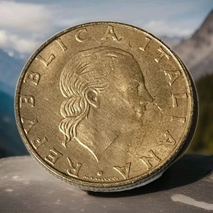 🇮🇹 1997 Italy 200 Lire Coin – 100th Anniversary Lega Navale Italiana  - Picture 1 of 4