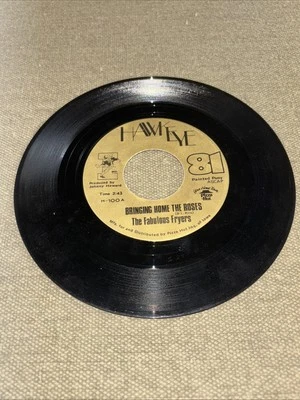 The Fabulous Fryers Bringing Home The Roses / Hawkeye Hut Hut 1981  45 Pizza Hut - Imagem 1 de 2