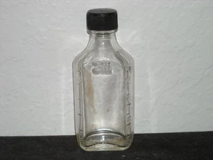 Vintage 3iii Duraglas Embossed Medicine Bottle - Picture 1 of 4