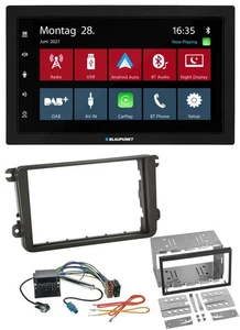 Blaupunkt MP3 Bluetooth DAB 2DIN USB Autoradio für VW Caddy Golf 5 6 Jetta ab 20 - Bild 1 von 10