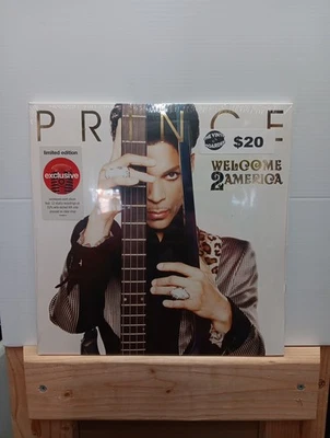 Prince / Welcome to America Limited Edition 2X LP Album Clear Vinyl Brand New - Image 1 of 2