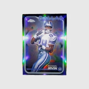 Michael Irvin #36 Refractor 2024 Topps Chrome Dallas Cowboys - Picture 1 of 2