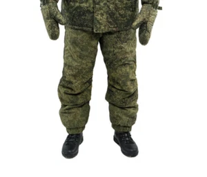 Russian VKBO 8th Layer Winter-Lined Pants EMR DigiFlora 56-4 Large Original Army - Picture 1 of 7