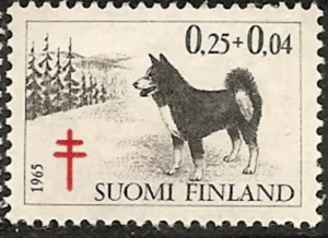 Finland #Mi601 MNH 1965 Karelian Bear Dog [B174] - Picture 1 of 1