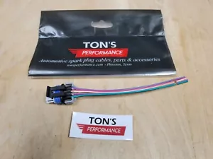 Single Ignition Coil Connector Wiring Pigtail for GM LS2 LS3 LS7 D581 D585 Truck - Picture 1 of 7
