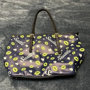 Seattle Seahawks Vinyl Purse Shoulder Bag - Picture 1 of 7