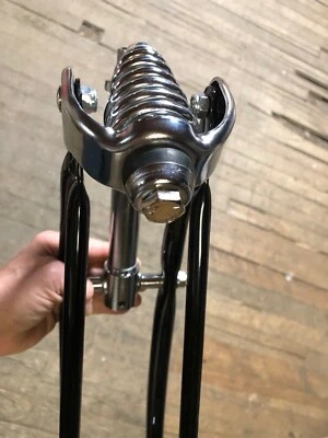 Horquilla Springer Bicicleta Schwinn Frontal NEGRA SE ADAPTA A BICICLETA 1949-1959 Hombre + OTROS Foto 1 de 4